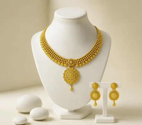 Gold Bridal Set