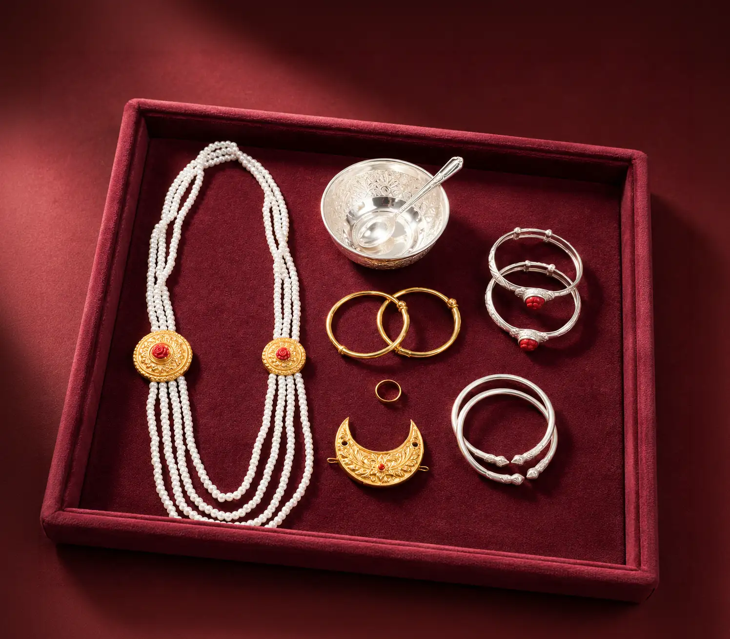 Complete Kids Luxury Pasni Ceremony Gift Set