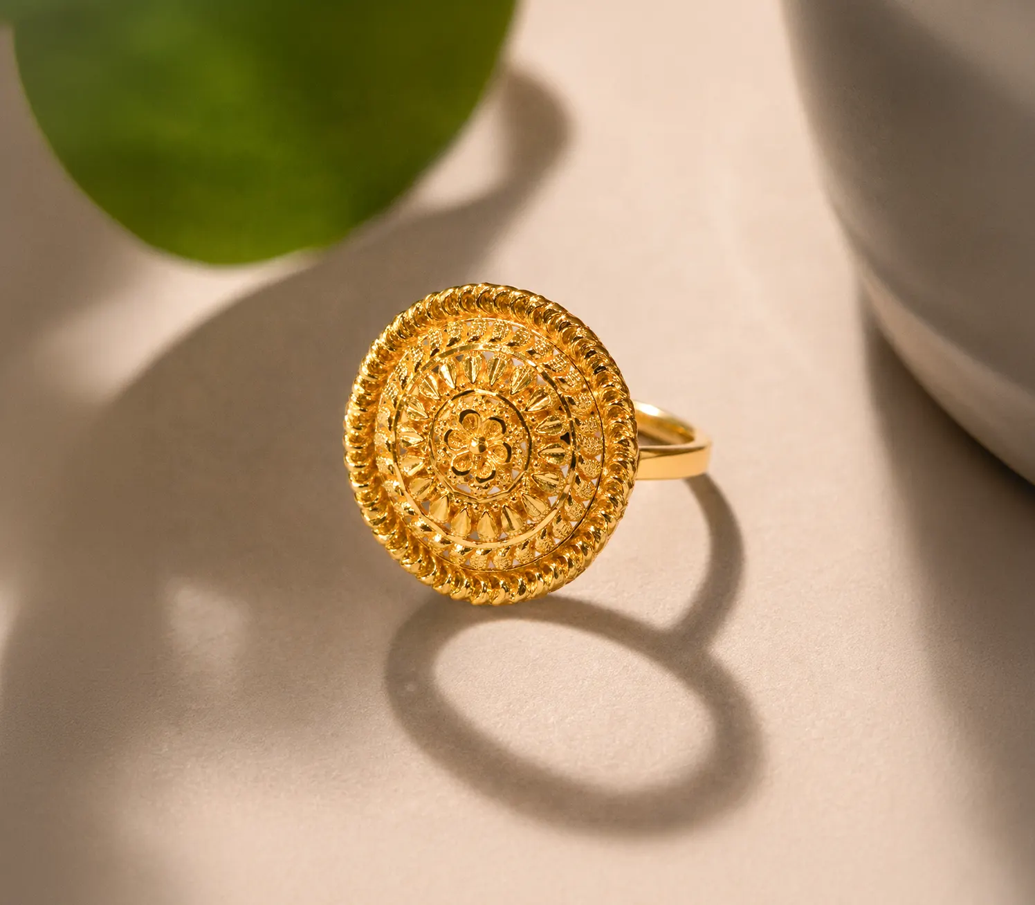 Filigree Mandala Ring