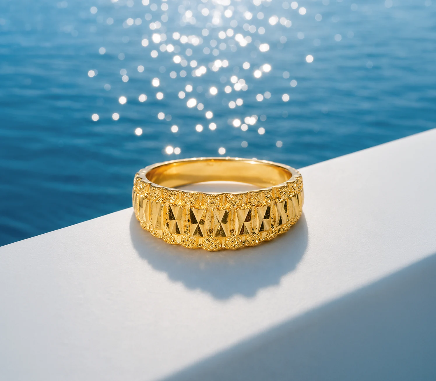 Filigree Lace Band Ring