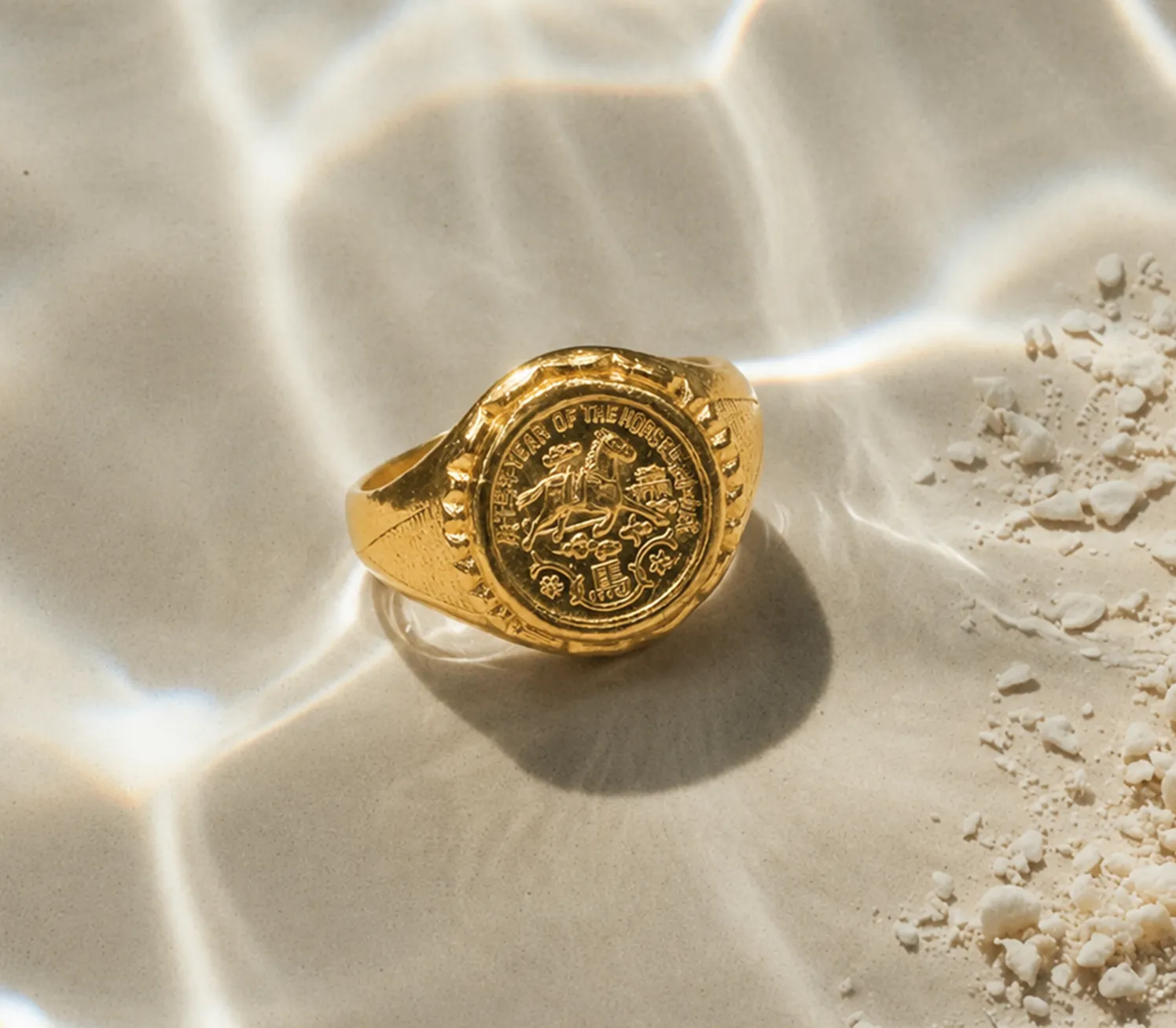 Equestrian Signet Ring